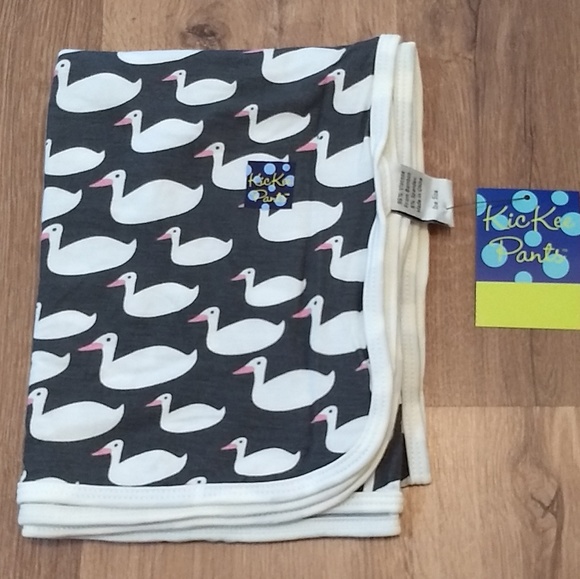 Kickee Pants Accessories Stone Geese Swaddle Poshmark